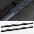 4 Oval Side Step Nerf Bars Matte Black M835