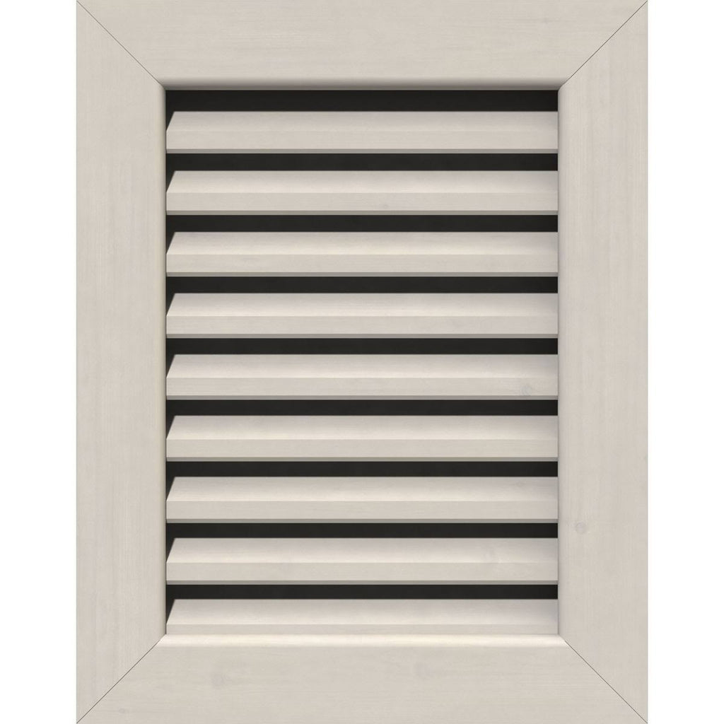 26 inchw x 18 inchh Primed Western Red Cedar Gable Vent P327