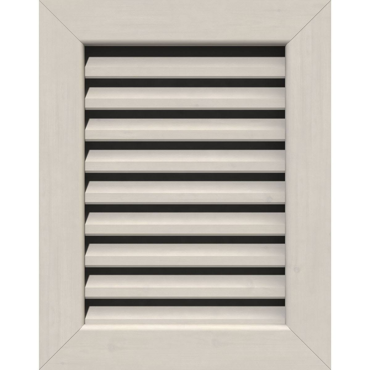 26 inchw x 18 inchh Primed Western Red Cedar Gable Vent P327