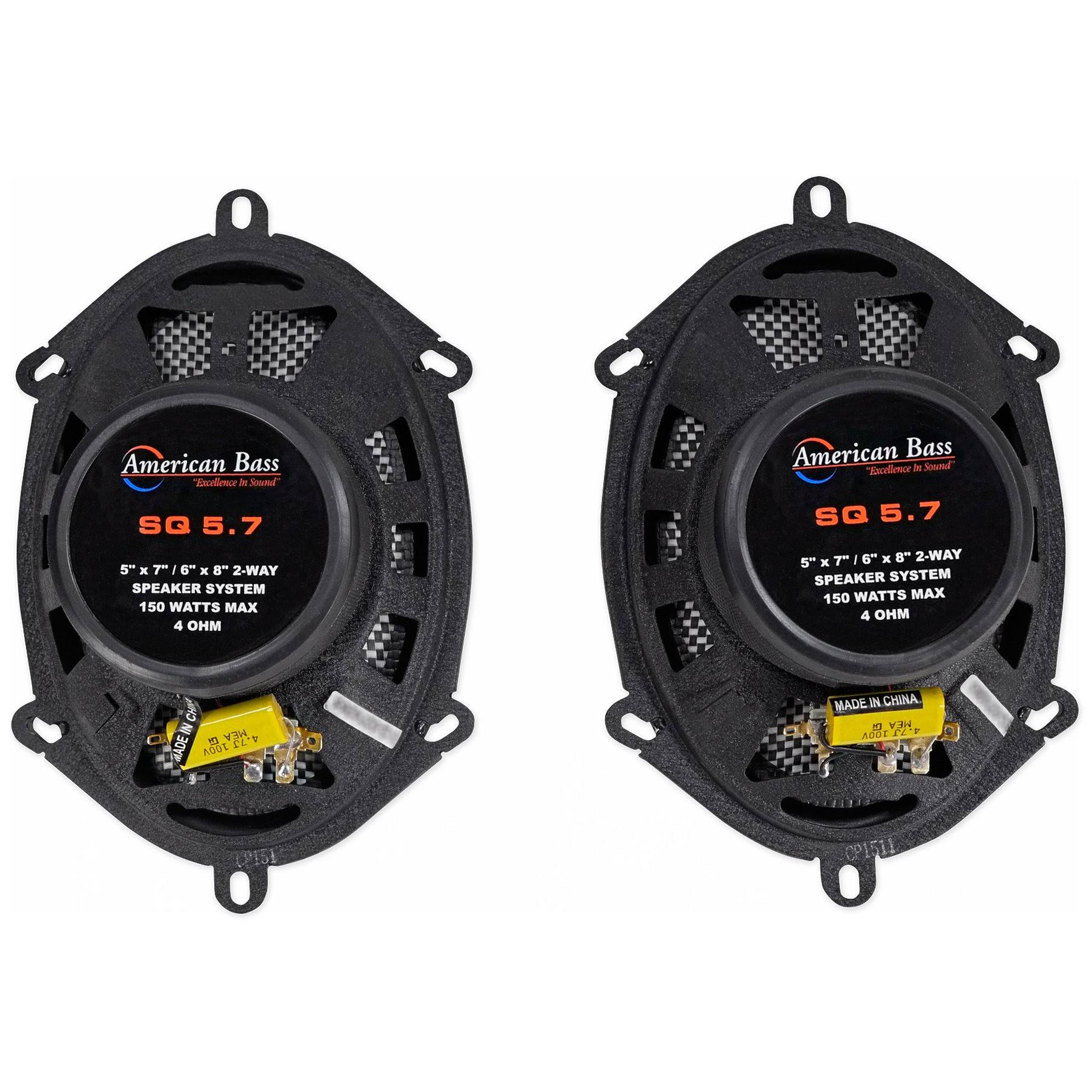 2 Way 150 Watts Max 5x7/6x8 inch Speaker Pair G285200