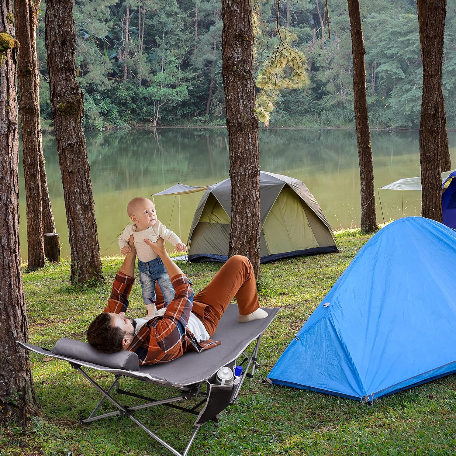 Folding Camping Cot H199