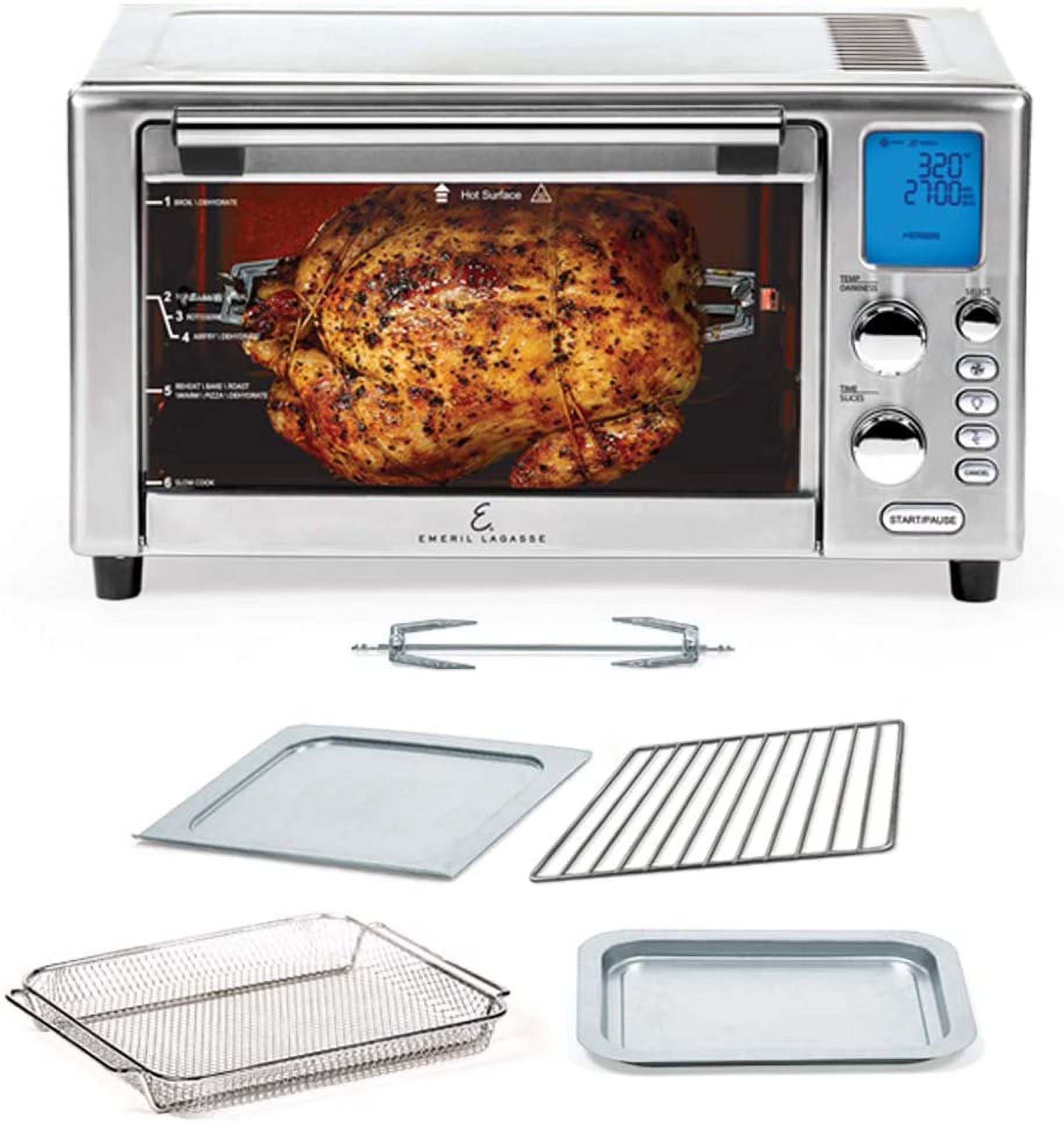Silver Power Air Fryer H15807