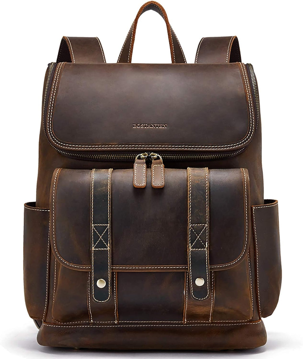 Leather Laptop Backpack R750716