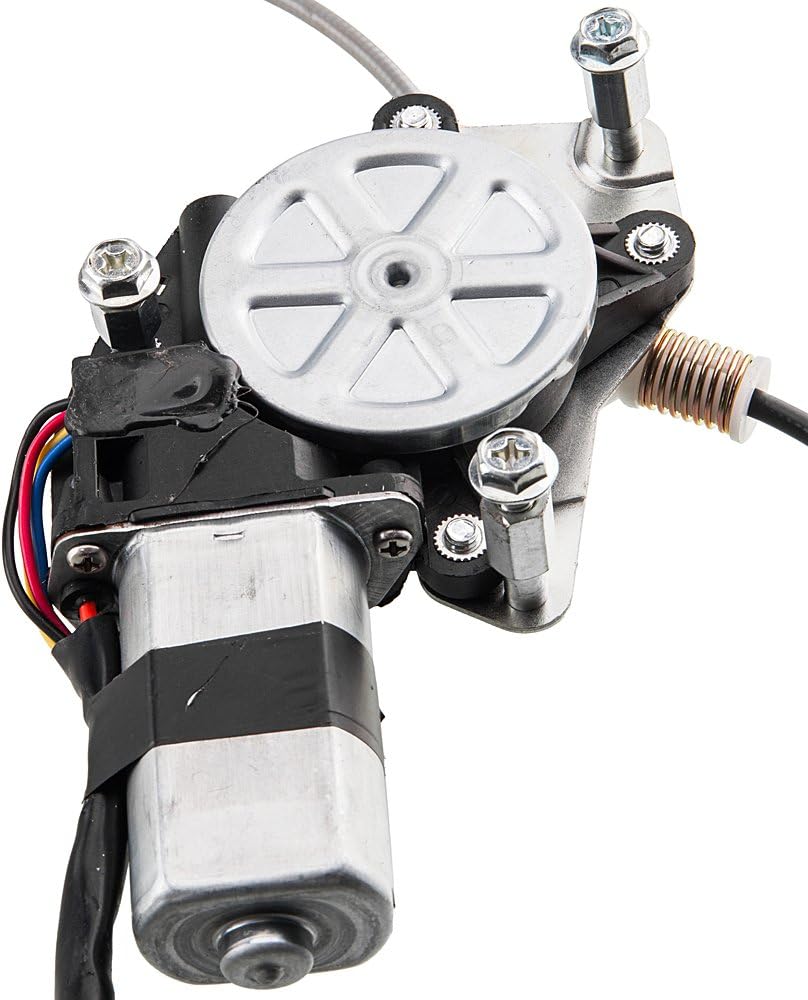 Power Window Lift Regulator with Motor Assembly Compatible with 2003-2007 Honda Accord Pack of 2 W377869