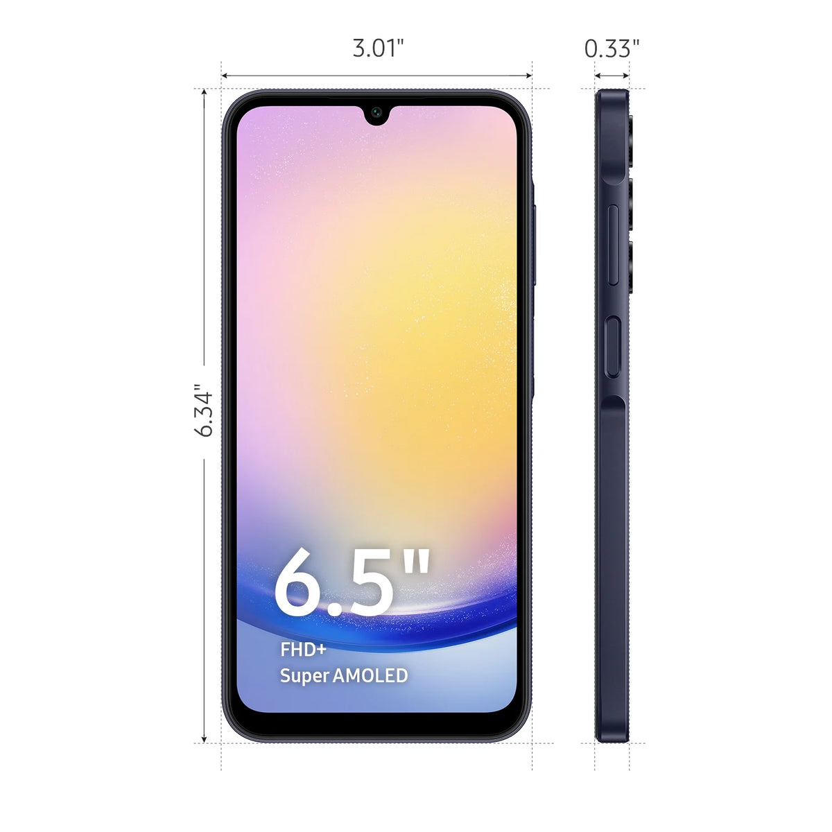 Galaxy A25 5G 256GB 8GB 6.5" GSM Unlocked 4G LTE T2296
