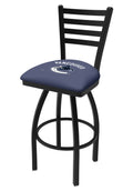 30x22 Wrinkle Swivel Bar Stool with Ladder Style Back Y657626