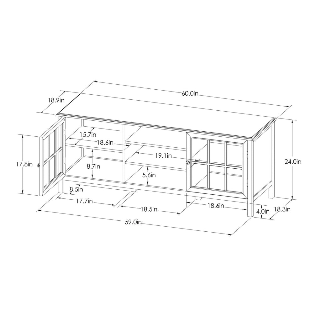 Large TV Stand P5927