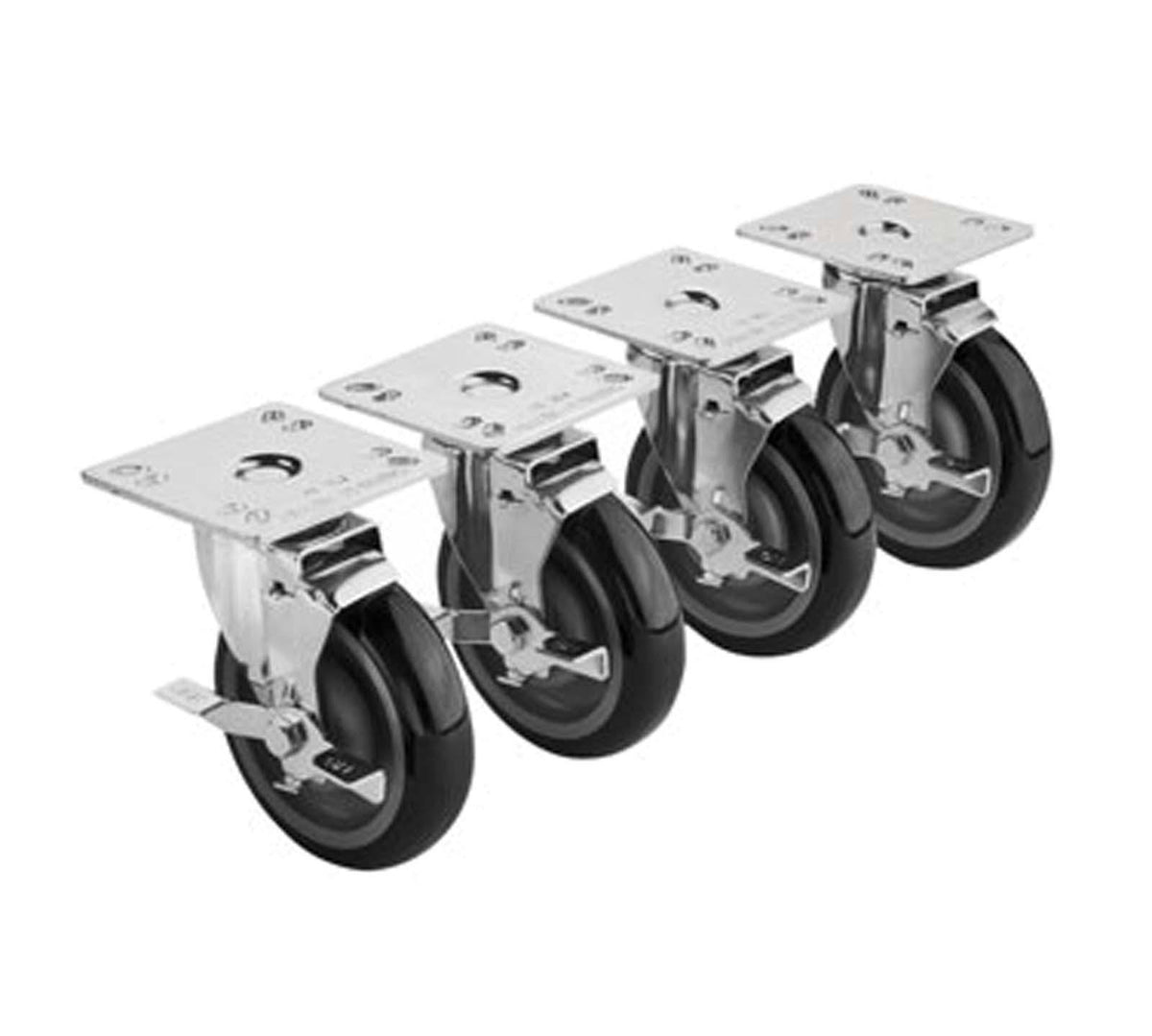 Universal Swivel Plate Caster with 5 in Wheel L730329