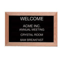 Framed Letter Board Message Center T491