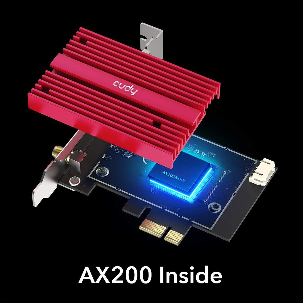 AX5400 WiFi 6 PCIe Card with Bluetooth 5.0 T5762