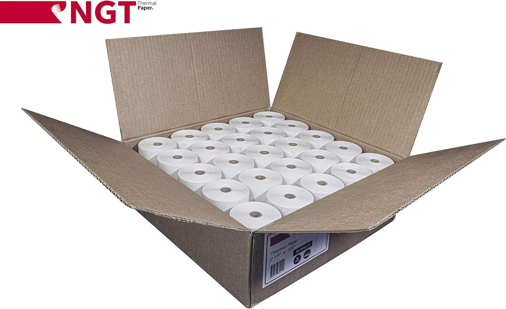 50 pcs 2 ¼ inch x 230 ft Thermal Paper Rolls I731