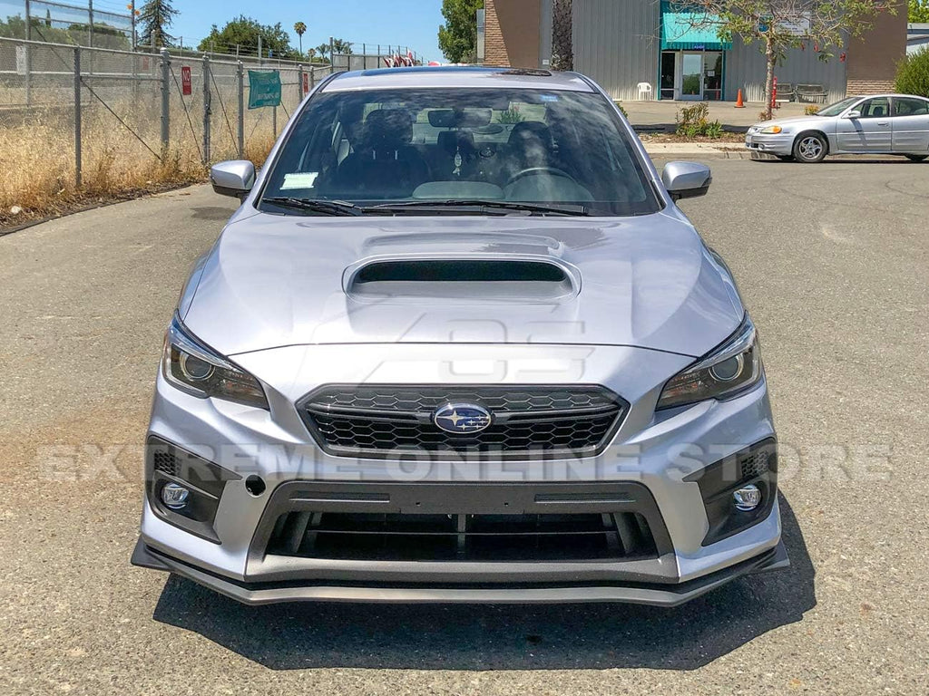 Primer Black Front Bumper Lower Lip Splitter Under Spoiler T9306
