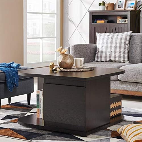 Cappuccino Wood Storage Coffee Table U99421