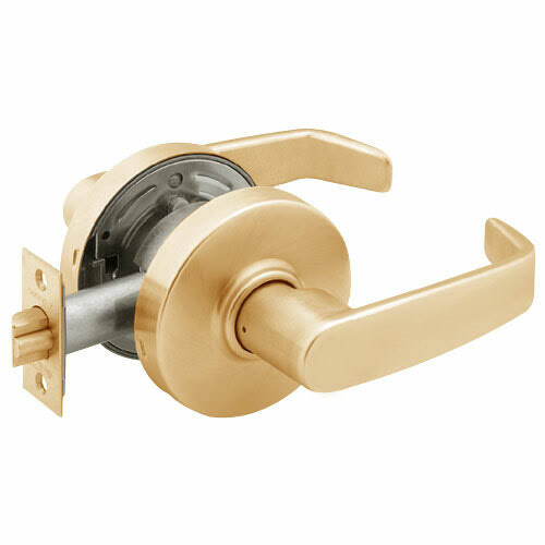 Dull Bronze Cylindrical Privacy Locks with Lever Design and Rose A9021