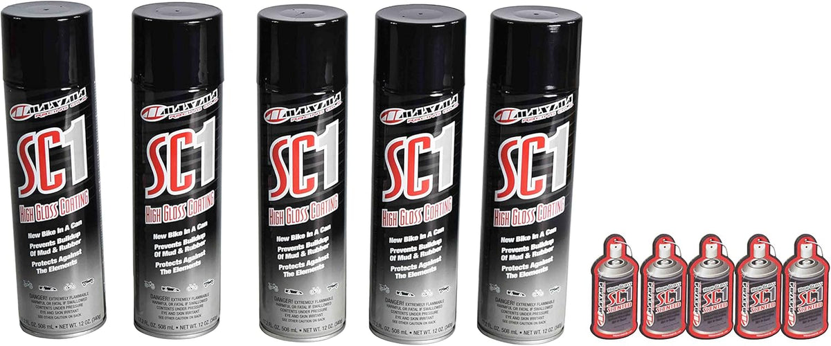 High Gloss Coating Cleaner with Scented Air Freshener 5-Pack R612