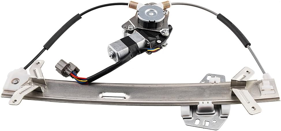 Power Window Lift Regulator with Motor Assembly Compatible with 2003-2007 Honda Accord Pack of 2 W377869