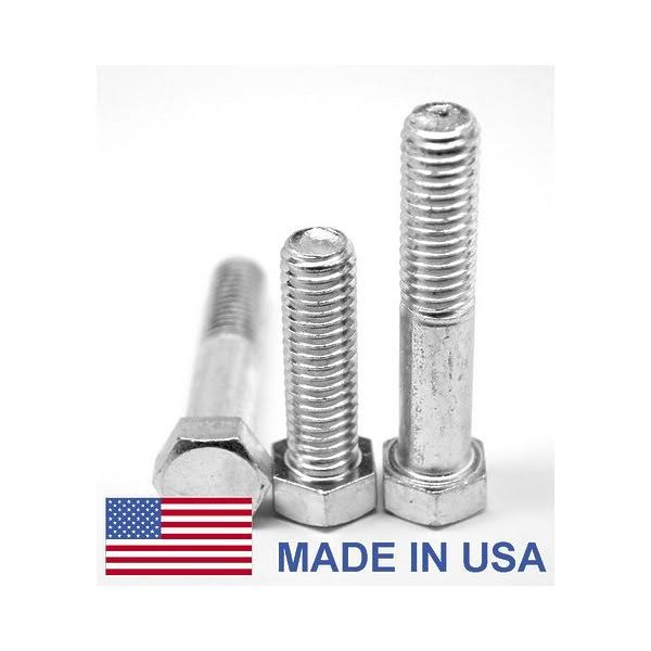 0.31-18 x 5 Coarse Threaded Grade 5 Hex Cap Screw, Yellow Cadmium Plated - 250 U280776