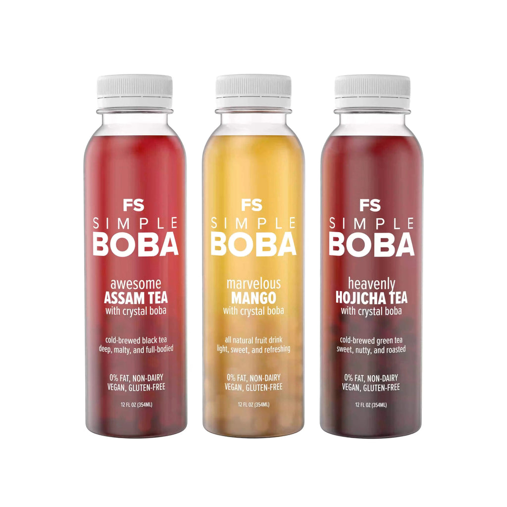 12-Pack of 12oz Bottles Boba Tea Starter Pack C416544