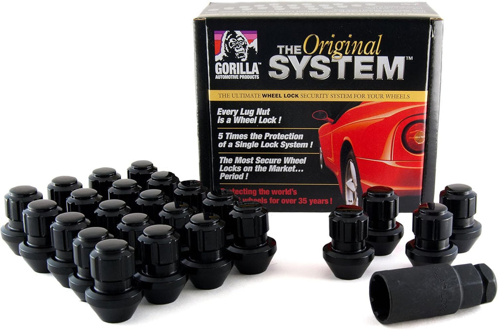 Black Factory Style Wheel Lock System 20-Pack X260