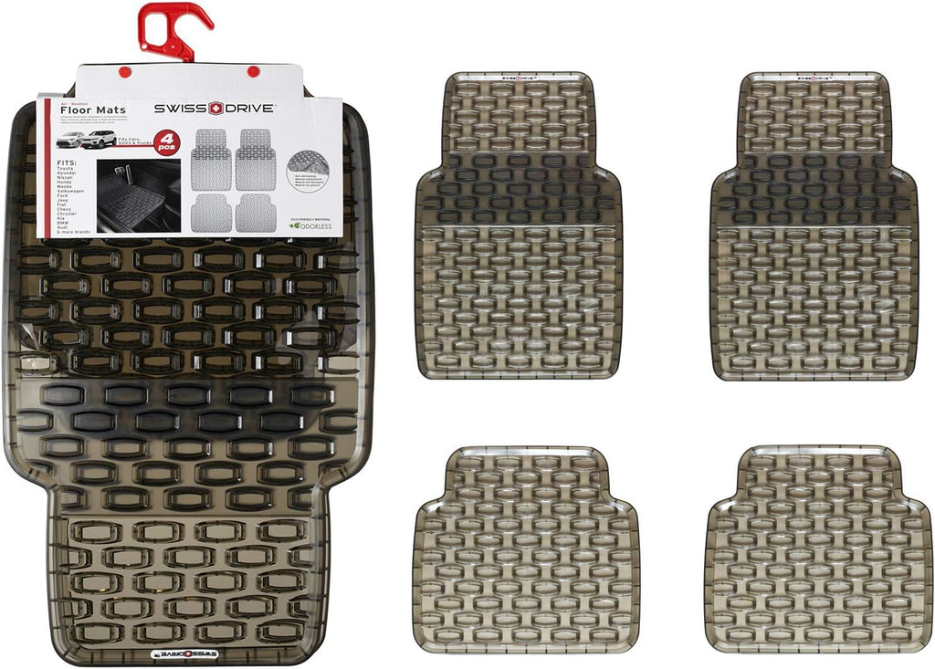 4 pcs Rubber Car Floor Mats X981833