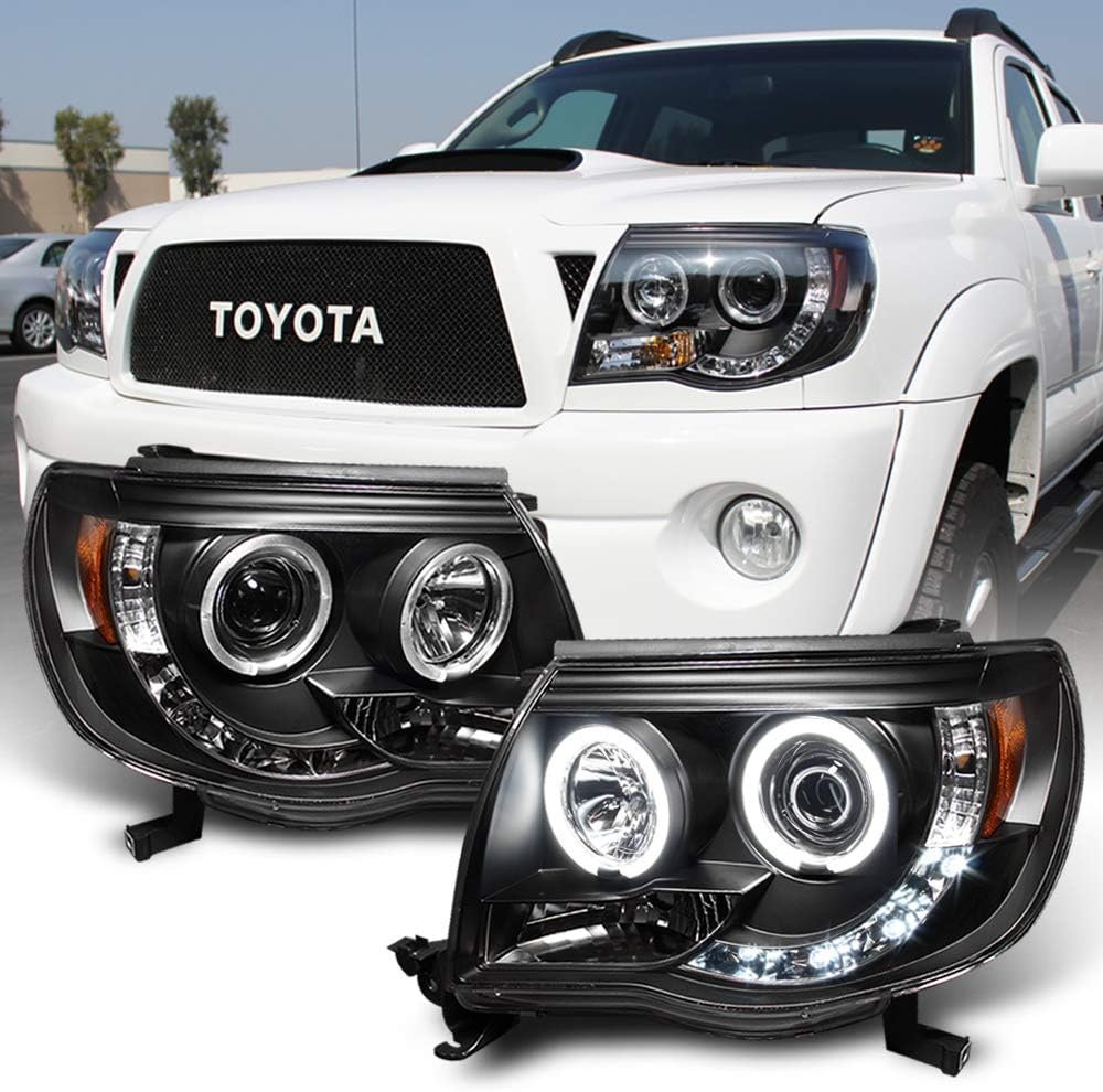 Black Housing Projector Headlights H4868