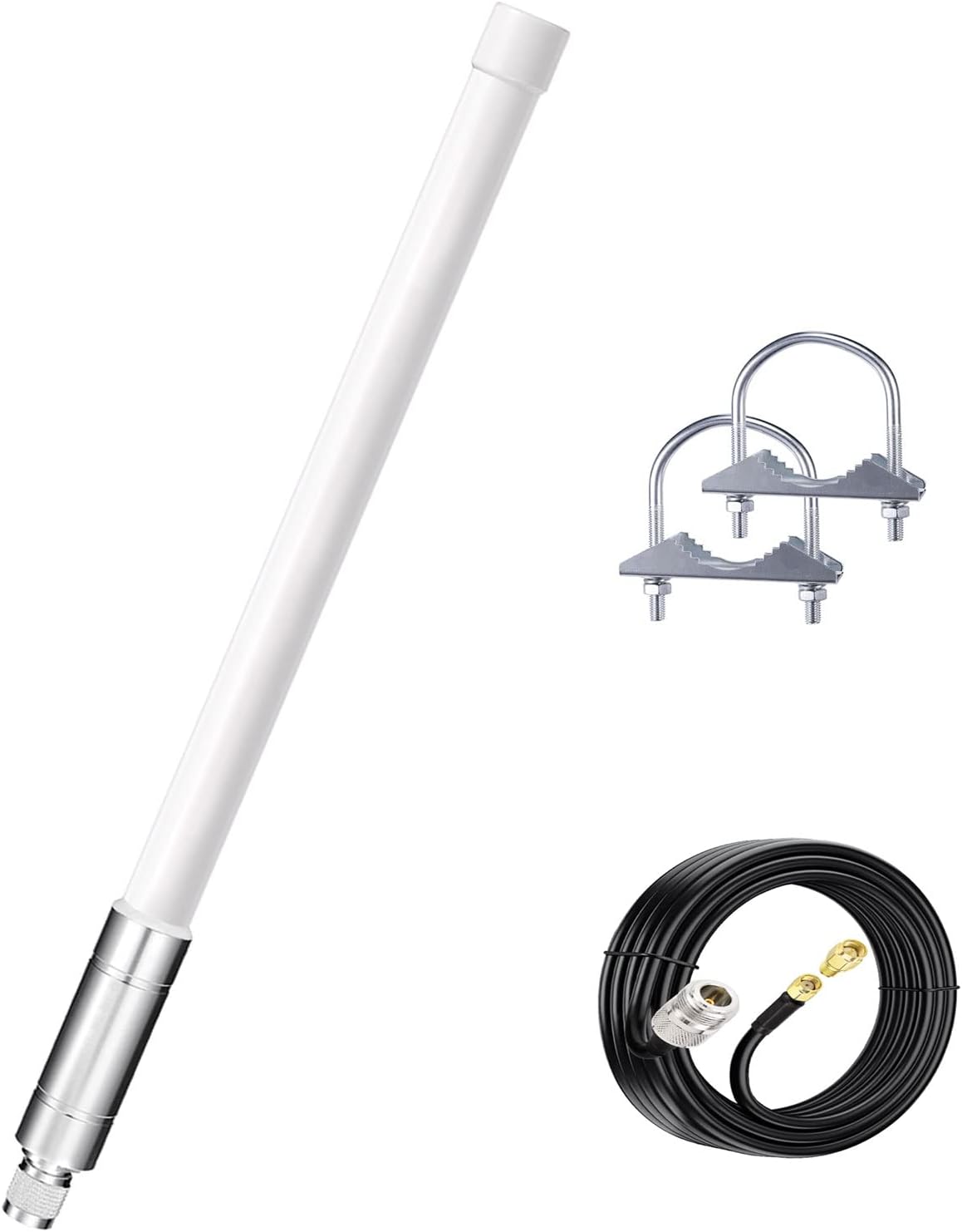 31.5inch 5.8 dBi 915MHz Antenna with 10ft Low Loss Cable D2088