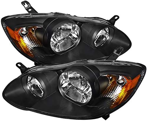 Smoke Lens Head Lights and Amber Corner Signal Lamps Pair X28151