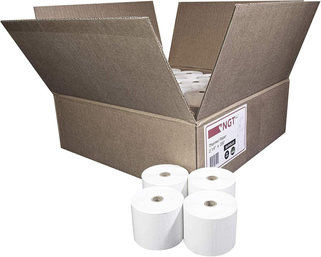 50 pcs 2 ¼ inch x 230 ft Thermal Paper Rolls I731