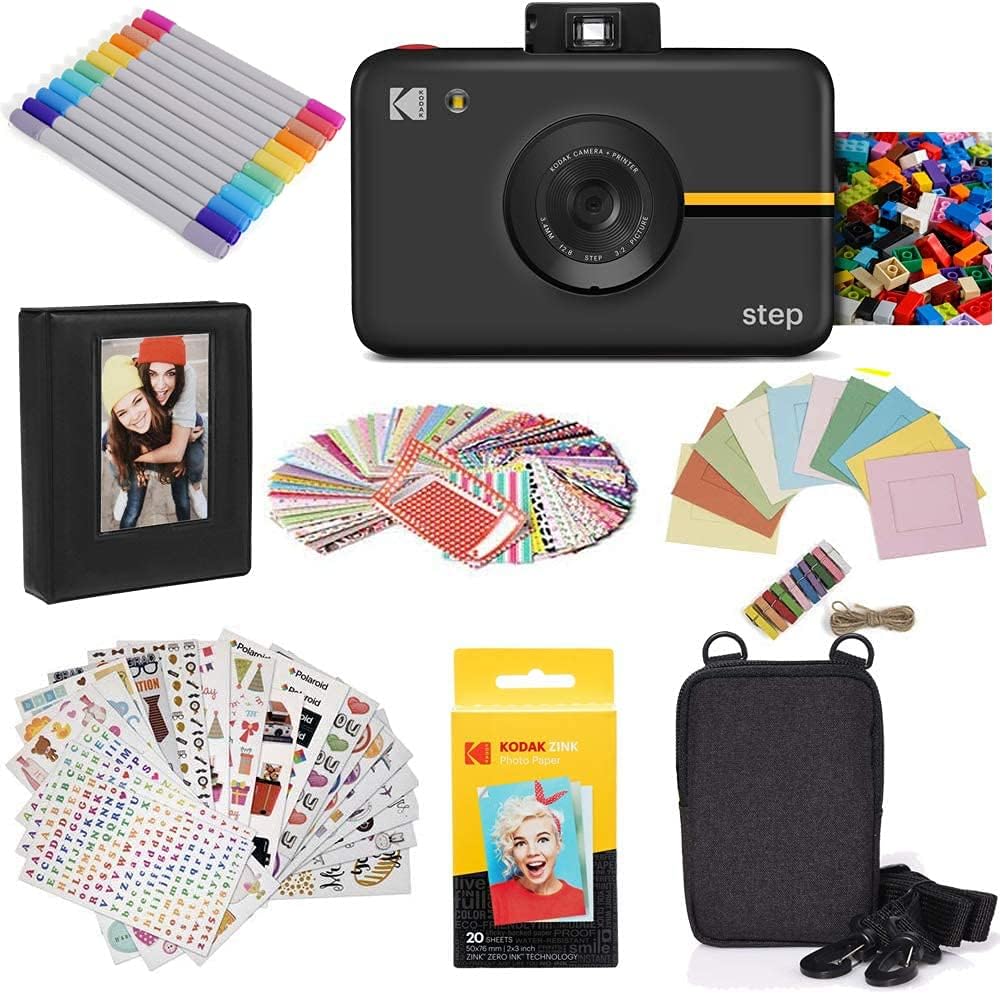 White Instant Camera with 10MP Image Sensor C51020