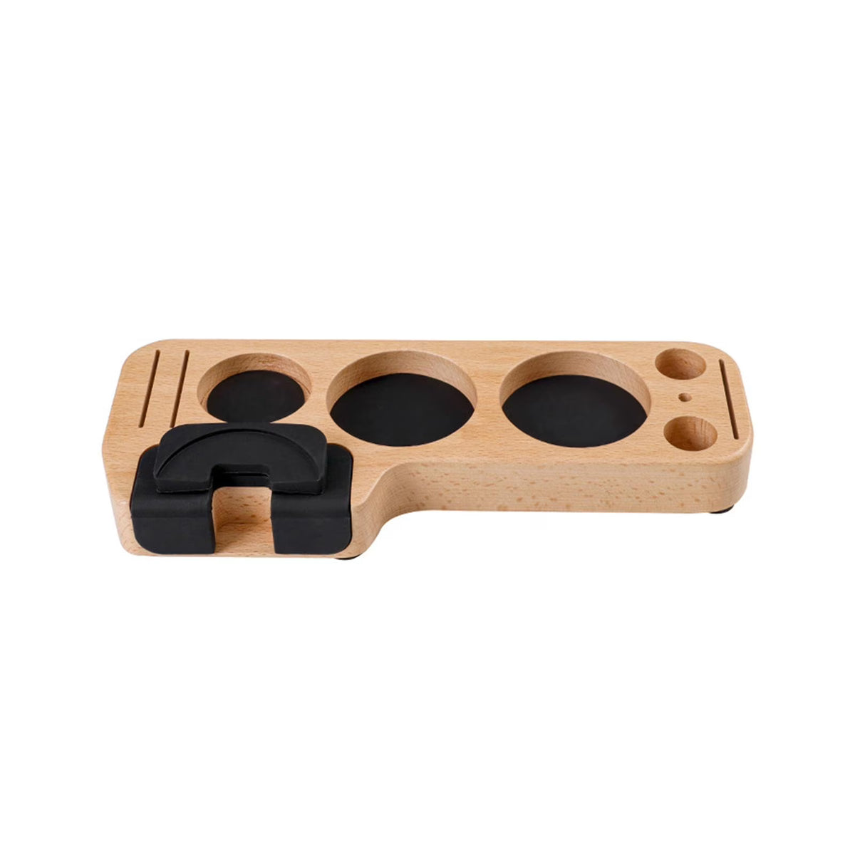Coffee Tamping Station Espresso Tamper Holder Wooden 58mm I714
