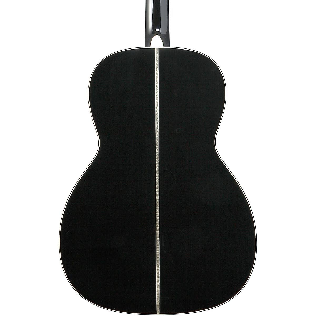 Black Grand Concert Acoustic Guitar K8020