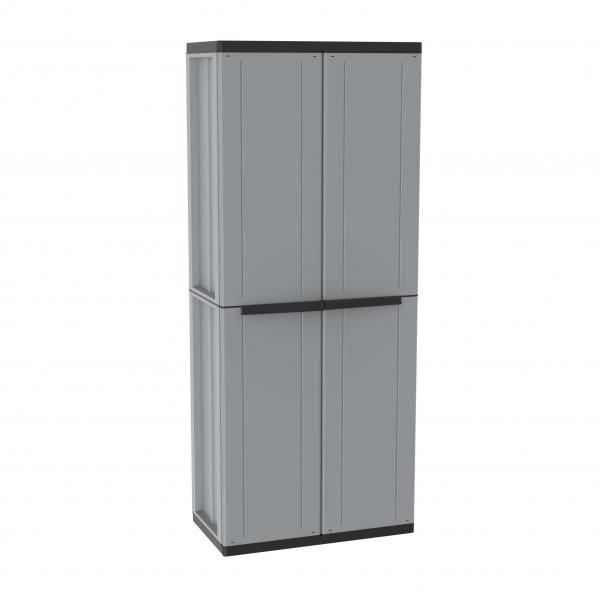 2 Doors Outdoor Cabinet with 3 Adjustable Shelves V757