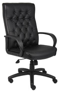 Black Tufted Executive Chair M310