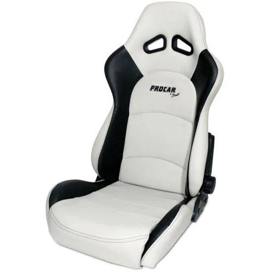 Ivory Vinyl Recliner Q119718