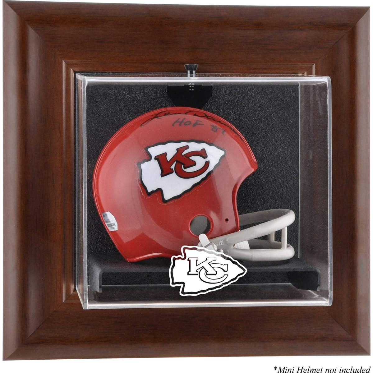 NFL Wall Mounted Logo Mini Helmet CASE E8372