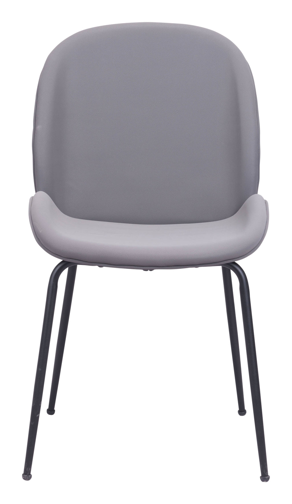 Gray Dining Chair Set of 2 Z456