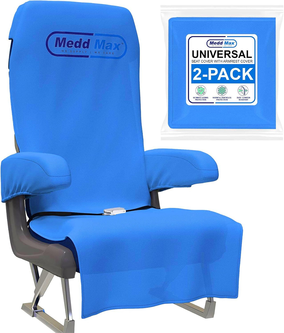 Pink Disposable Airplane Seat Covers, Pack of 2 N635