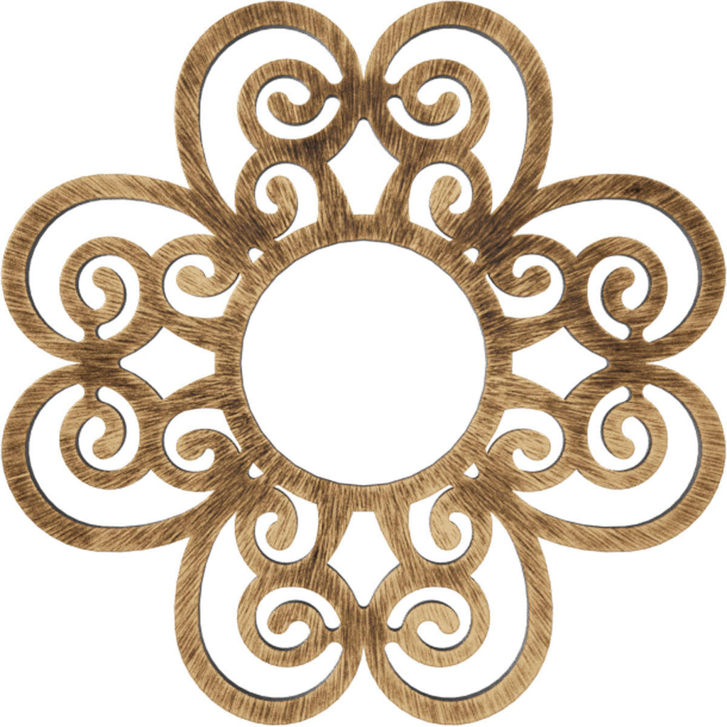 Antiqued Bronze PVC Pierced Ceiling Medallion J30991