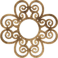 Antiqued Bronze PVC Pierced Ceiling Medallion J30991