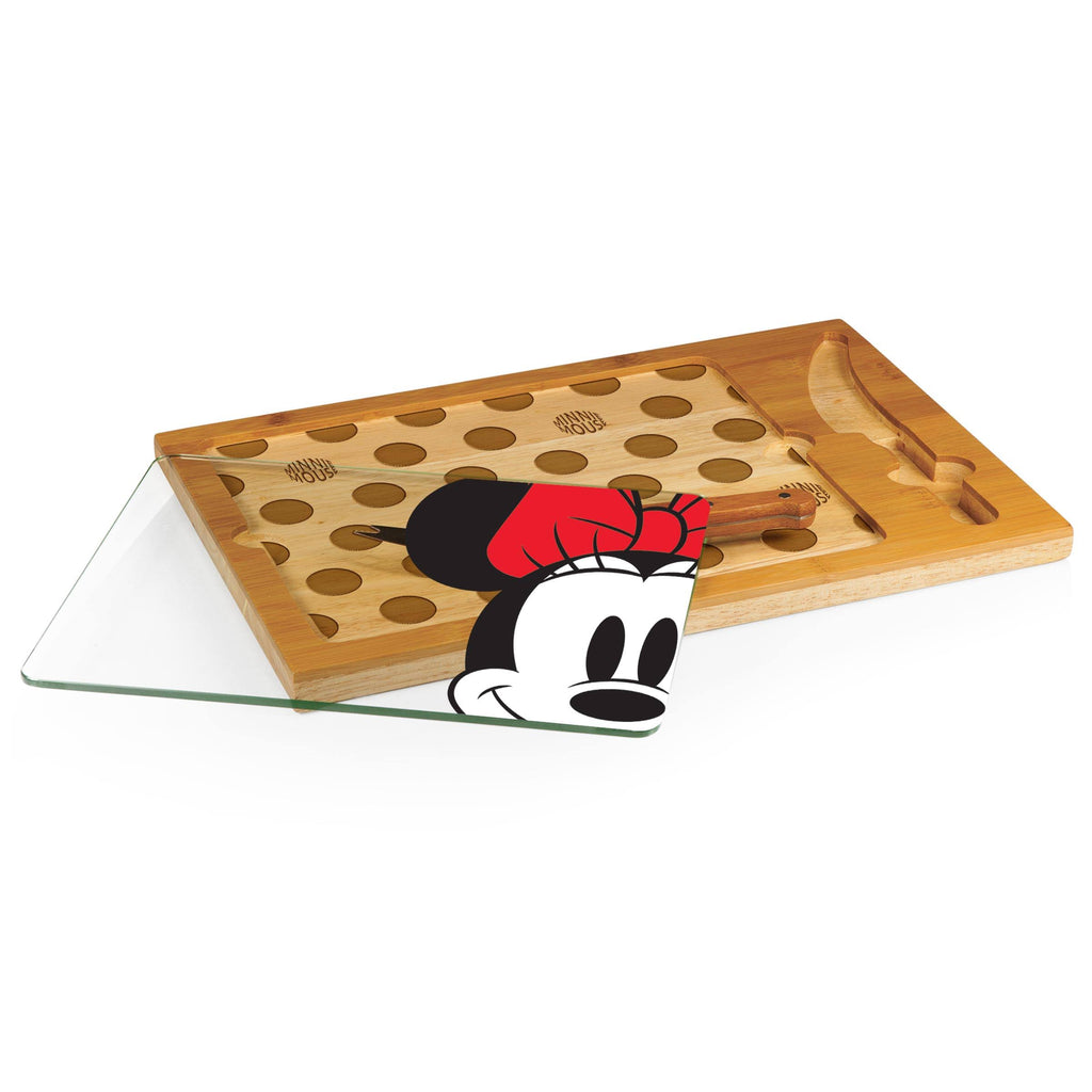 Glass Top Serving Tray & Knife Set Z3716