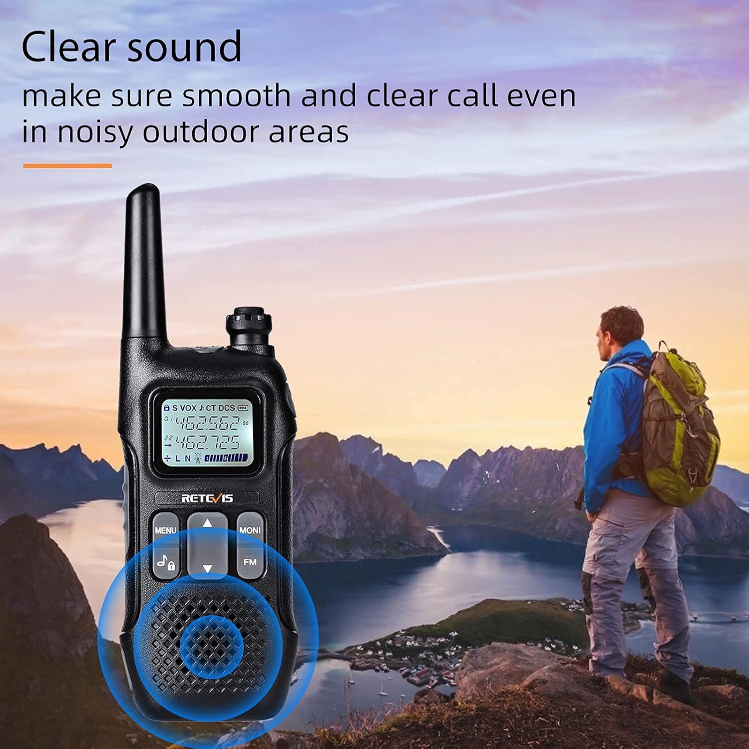 4 Pack Rechargeable Two Way Radio Walkie Talkies A23412