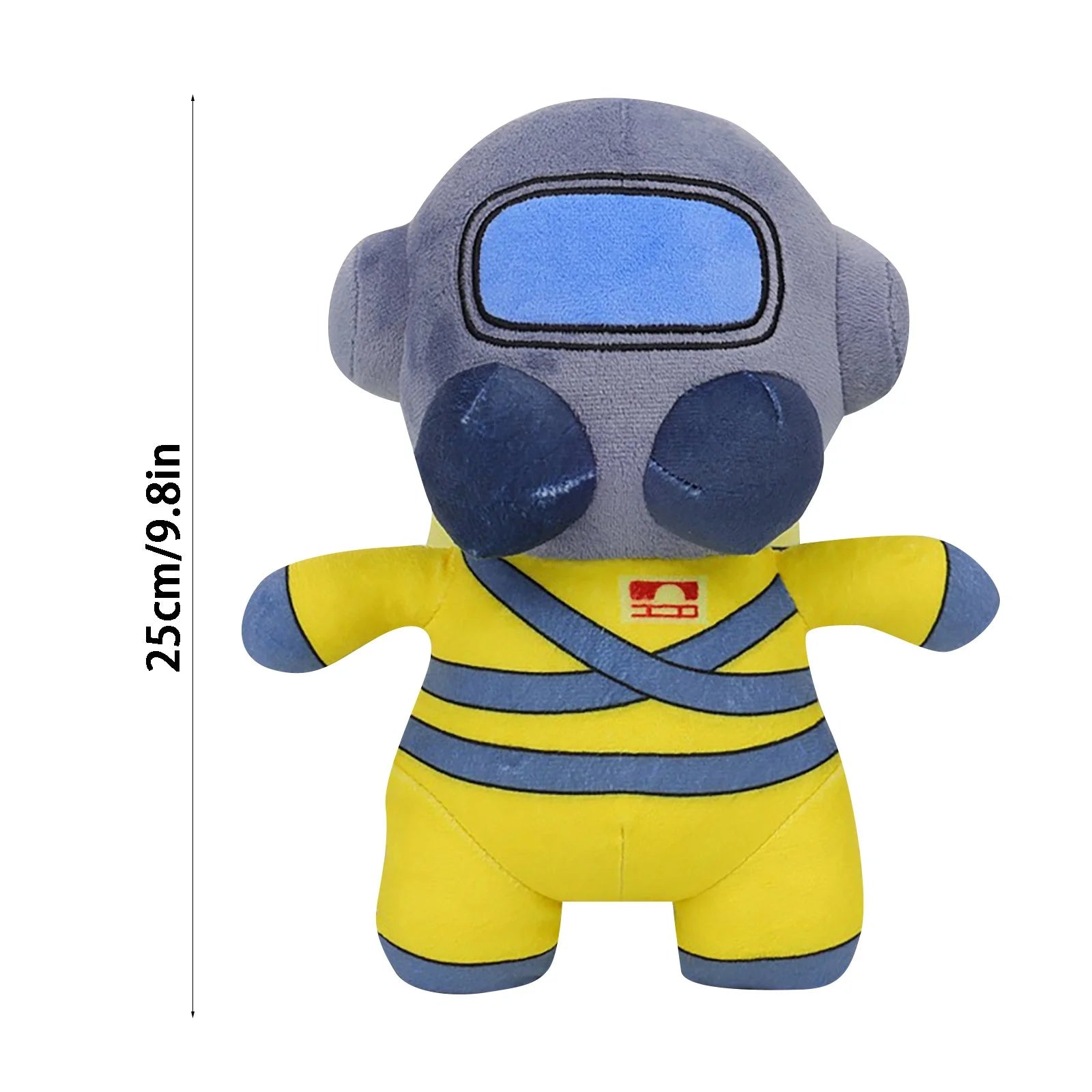 Lethal Company Plush Employee Plush Doll 9.8" Stuffed Animal Figure Q876