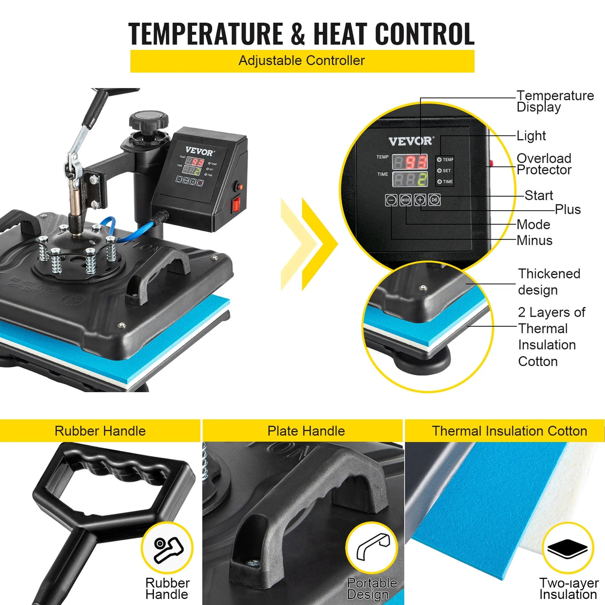 5 in 1 Heat Press Machine Digital Multifunctional Sublimation G315839