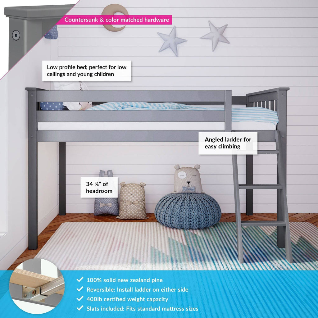 Twin-size Low Loft White K369