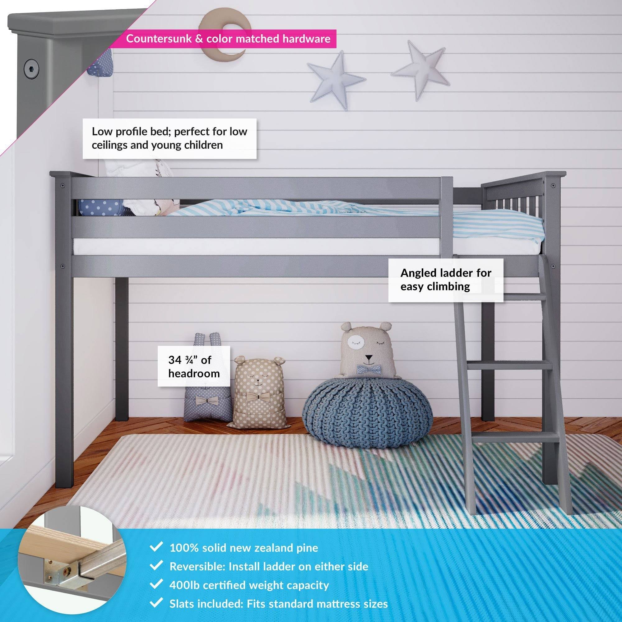 Twin-size Low Loft White K369