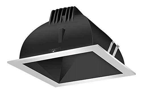 Finishing SC 6x22 Square 3500K LED 50 Degrees Black Cone Silver Ring S262206