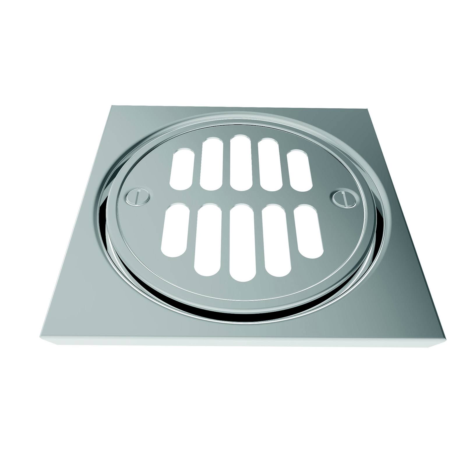 Gloss Black Shower Drain Trim Set W47519