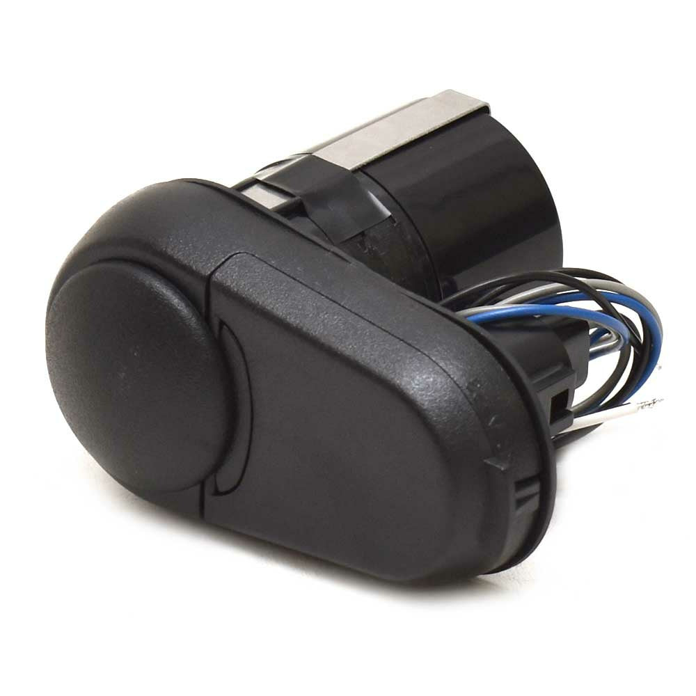 Black 3-Pin Boat Pole Light Base with Horn K13682