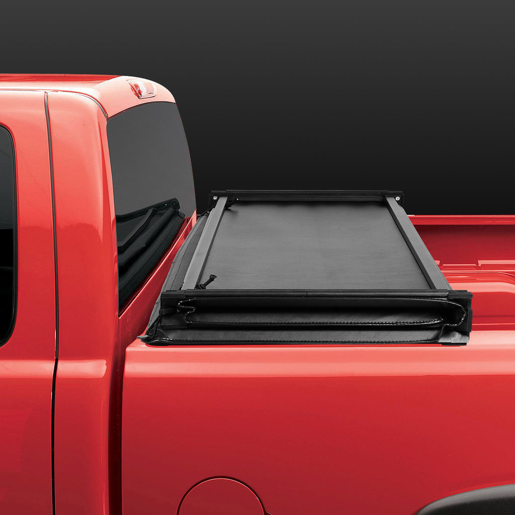 Tri-Fold Soft Top Tonneau Cover for Ford Ranger 6 Ft Short Bed Flareside A91670