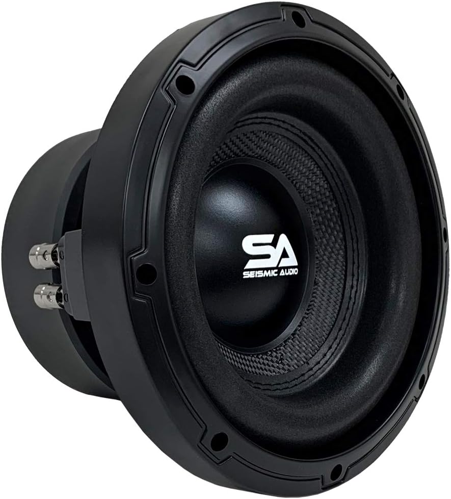 8 Inch 1000 Watt Max Power Dual 2 Ohm Car Audio Subwoofer L101